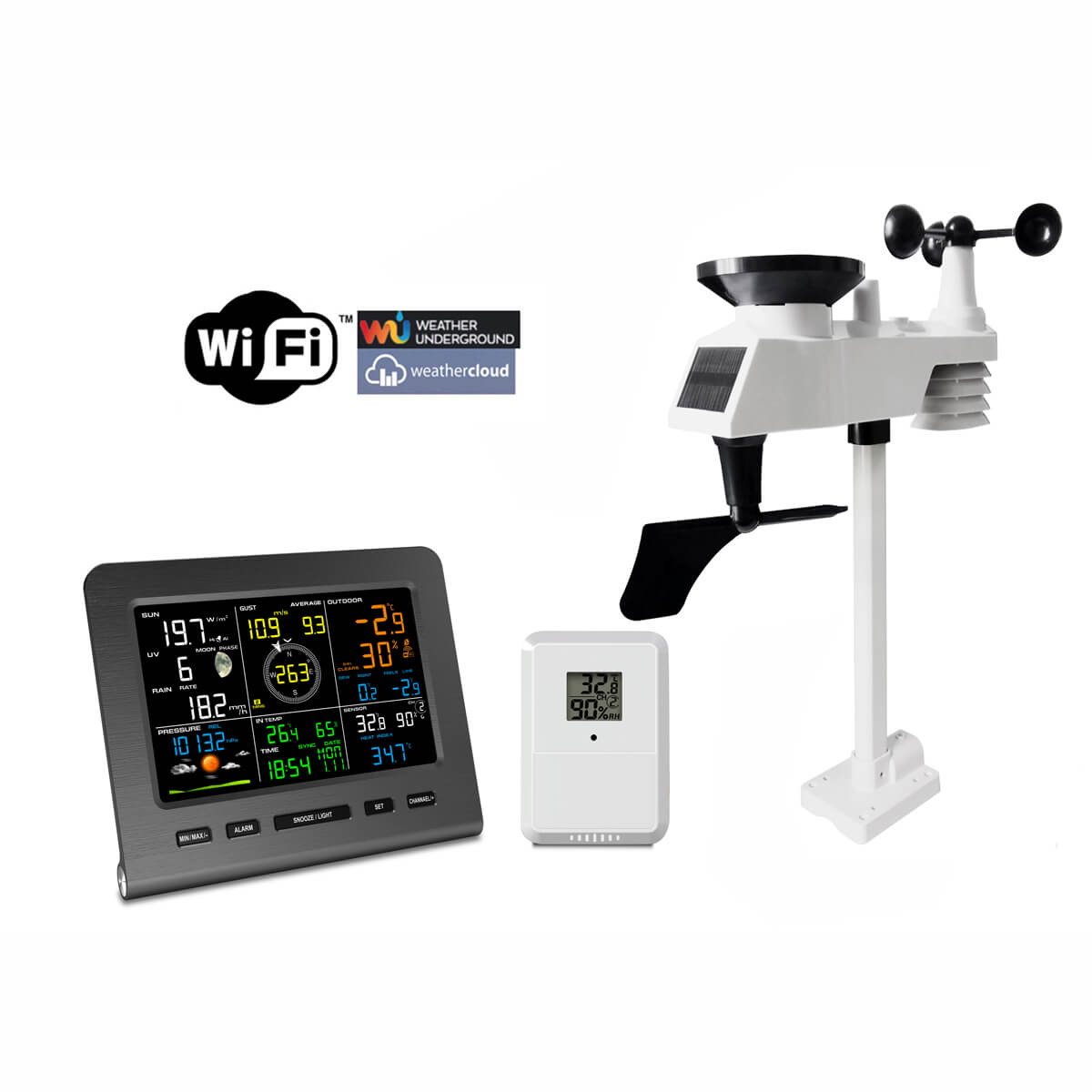 FT0361 WiFi Weather Station - UCTECH